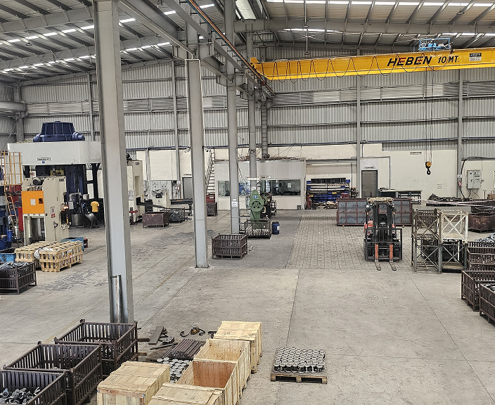 Forge shop wide view